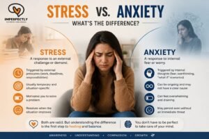 Read more about the article Stress vs Anxiety: What’s the Difference?