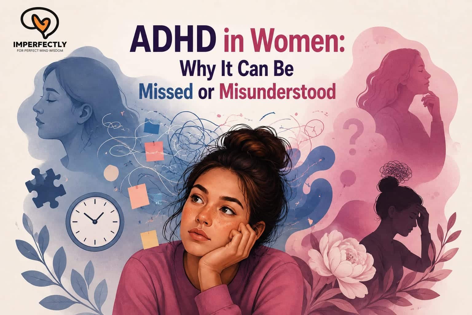 You are currently viewing ADHD in Women: Why It Can Be Missed or Misunderstood