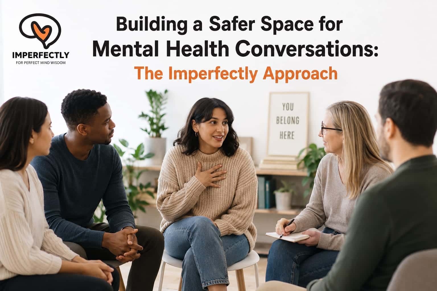 You are currently viewing Building a Safer Space for Mental Health Conversations: The Imperfectly Approach