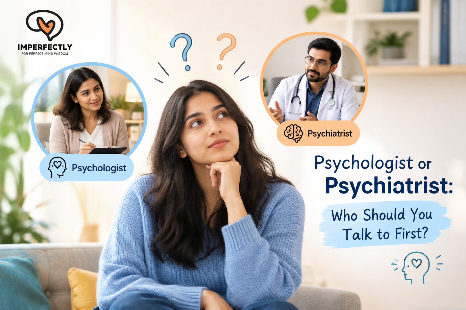 You are currently viewing Psychologist or Psychiatrist: Who Should You Talk to First?