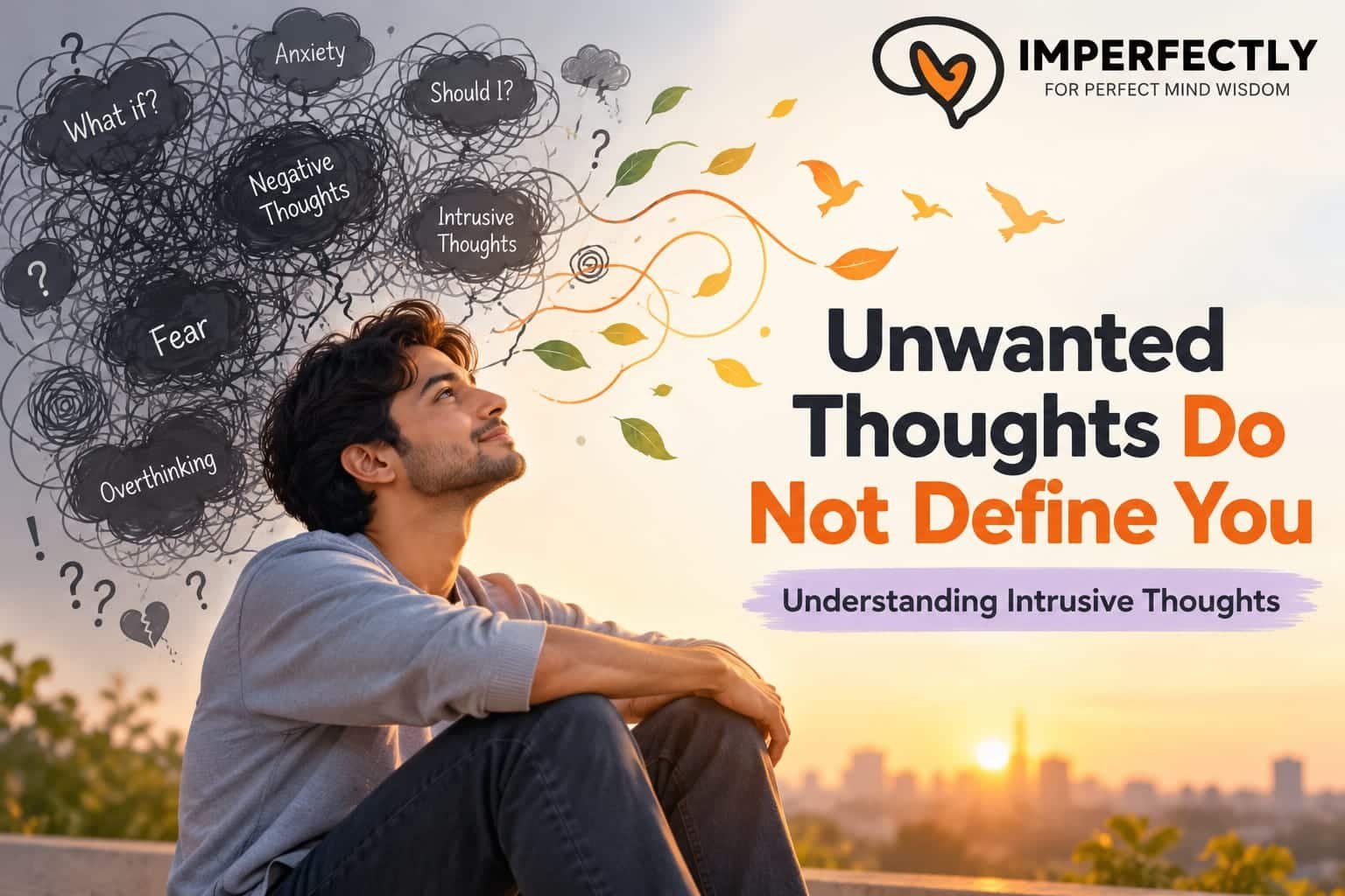 You are currently viewing Unwanted Thoughts Do Not Define You: Understanding Intrusive Thoughts